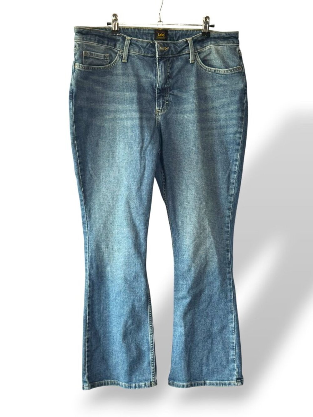 Lee Modern Series Bootcut Jeans Mid Wash Denim Stretch - 16